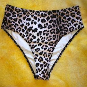 CHEETAH PRINT BIKINI BOTTOM